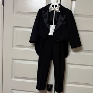 Classic Black Kids' Tuxedo Set. NO SHIRT.